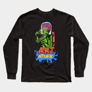 Art Attack Long Sleeve T-Shirt